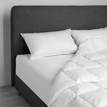 Bettdecke aus 100% Daunen für Doppelbett von DaunenStep D400 - KALTER WINTER