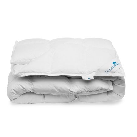 Bettdecke aus 100% Daunen für Einzelbett von DaunenStep D600 - KALTER WINTER