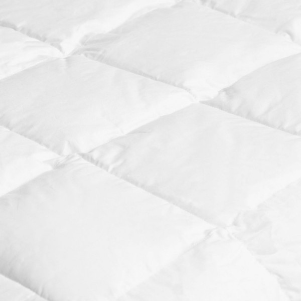 Bettdecke aus 100% Daunen für Doppelbett von DaunenStep D600 - MITTELSAISON
