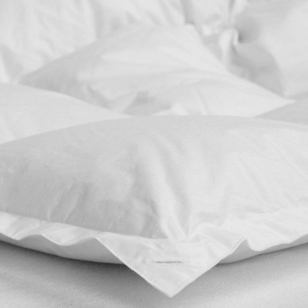 Bettdecke aus 100% Daunen für Einzelbett von DaunenStep D600 - DREI VIER JAHRESZEITEN