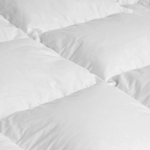 Bettdecke aus Daunen für Doppelbett von DaunenStep La Batista 100% Daunen - KALTER WINTER
