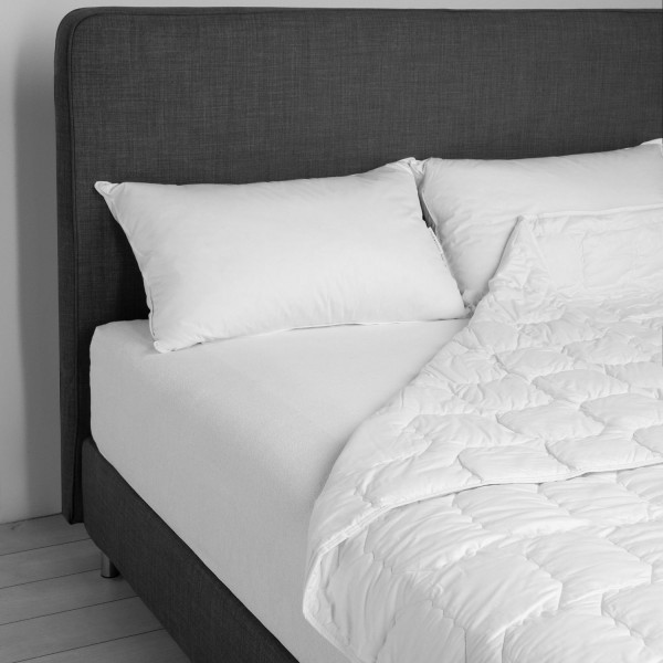 Bettdecke aus natürlicher Faser für Einzelbett von DaunenStep CottonStep - MITTELSAISON