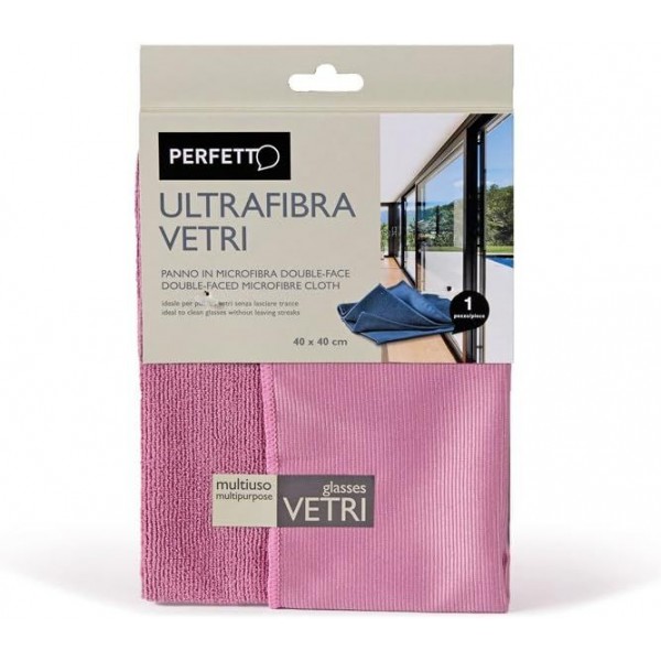 Panno in microfibra cm 40x40 La Piacentina Ultrafibra Vetri