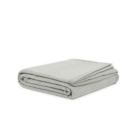 Coperta in lana letto matrimoniale Lanerossi Cleopatra colore Grigio