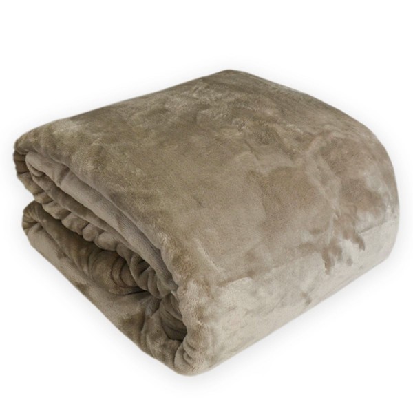 Plaid letto singolo Cavalieri Ellux unito colore Corda