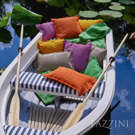 Zierkissen 45x45 Fazzini Canestri in der Farbe Lila