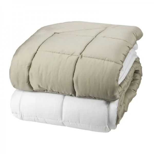 Trapunta Invernale letto matrimoniale Fazzini Dialogo colore Bianco + Burro