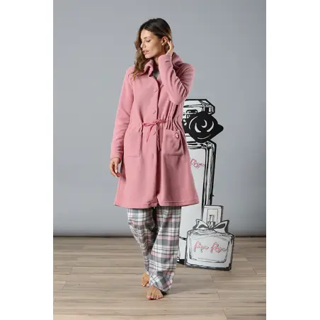 Vestaglia donna MaryPlaid 6V83020 colore Rosa