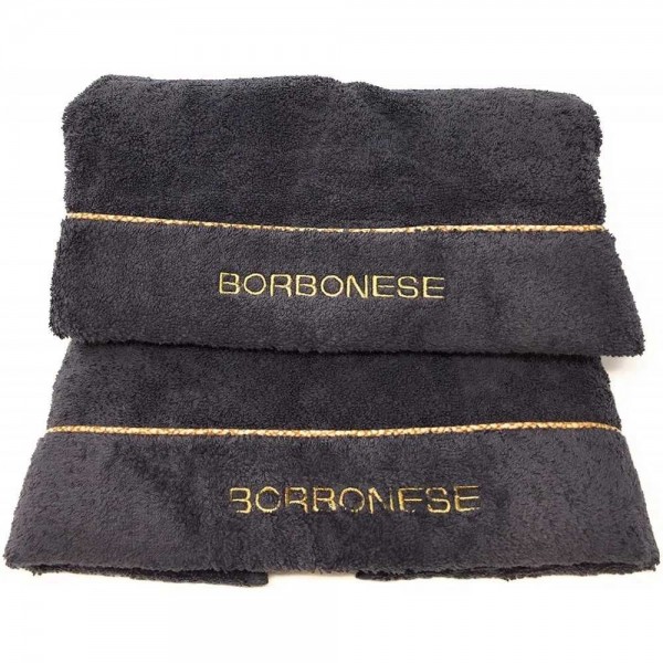 copy of Paire de serviettes de bain 1+1 Borbonese Fine Op