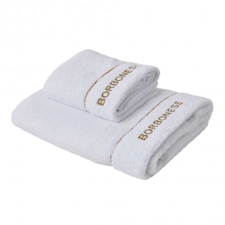 copy of Paire de serviettes de bain 1+1 Borbonese Fine Op