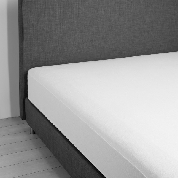 Protège-matelas en éponge extensible pour lit une place et demie Daunenstep