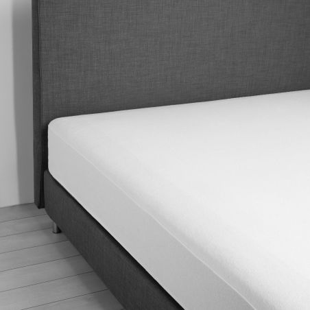 Protège-matelas en éponge extensible pour lit simple Daunenstep