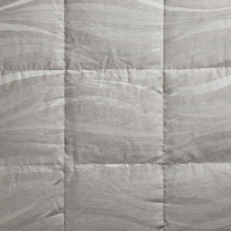 Die DaunenStep Bellapiuma Classic Winter Doppelbett-Steppdecke in meiner Farbe Grau