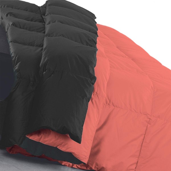 Daunensteppdecke Tagesdecke Zweifarbig DaunenStep 100% Daune Einzelbett - CLASSIC WINTER