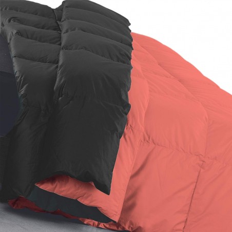 Trapunta In Piuma Bicolore Singolo DaunenStep Duna Giardino di Rose colore rosa/nero CLASSIC WINTER