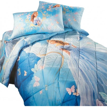 Cinderella Quilt Single Bed Caleffi - IMPRESSION NUMÉRIQUE