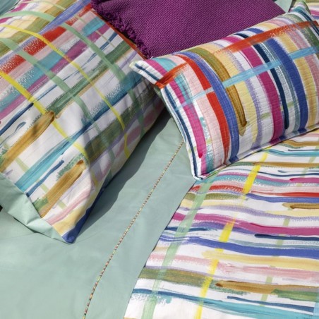 Bettwäscheset für Einzelbett von Fazzini Fili Multicolor