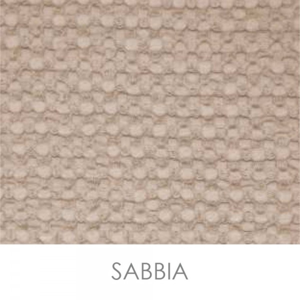 Plaid en nid d'abeille 130x170 cm Cavalieri Lisbona, couleur sable