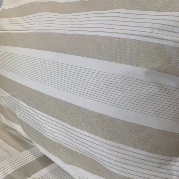 Komplette Bettlaken-Set mit dem Effekt Bettüberwurf für ein Doppelbett, Cavalieri Lumiere, in der Farbe Sand