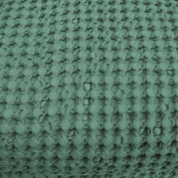 Doppelbett-Cover mit Waffelmuster Cavalieri Lisbona in der Farbe Moos