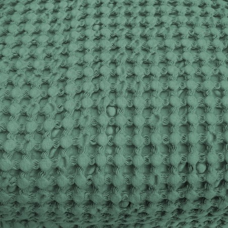 Doppelbett-Cover mit Waffelmuster Cavalieri Lisbona in der Farbe Moos