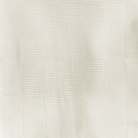 Couvre-lit pour lit simple Cavalieri Ostuni couleur ivoire