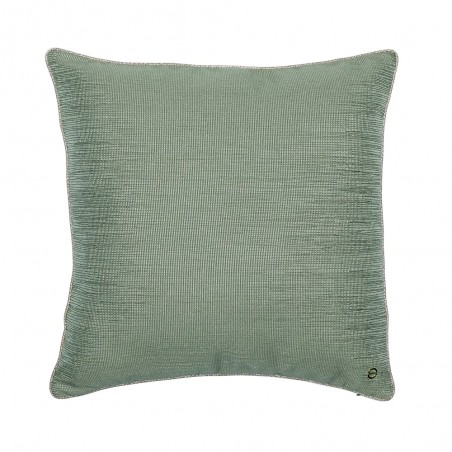 Coussin de décoration 45x45 Borbonese Lounge couleur sauge