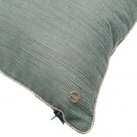 Coussin de décoration 45x45 Borbonese Lounge couleur sauge