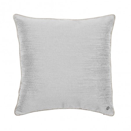 Coussin de décoration 45x45 Borbonese Lounge couleur perle