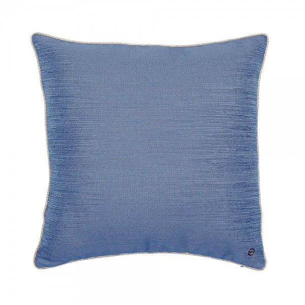 Coussin de décoration 45x45 Borbonese Lounge couleur Bleu Marine