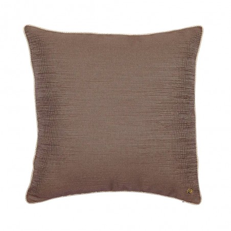 Coussin de décoration 45x45 Borbonese Lounge couleur marron