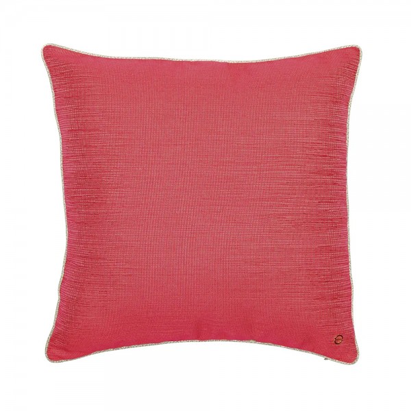 Coussin de décoration 45x45 Borbonese Lounge couleur bordeaux