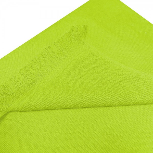 Strandtuch 90x160 Borbonese Carioca Farbe Limette