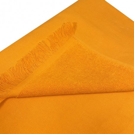 Serviette de plage 90x160 Borbonese Carioca couleur mandarine