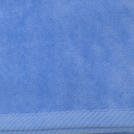 Telo Mare cm 90x170 Velour tinta unita Cavalieri Jolie colore Blu Italia
