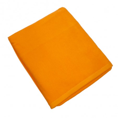 Telo Mare cm 90x170 Velour tinta unita Cavalieri Jolie colore Arancio