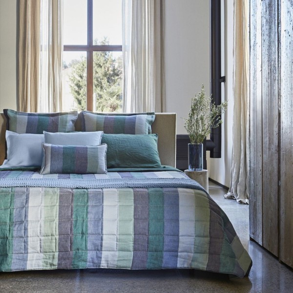 Decke für Doppelbett Fazzini Gradazioni in der Farbe natürliche