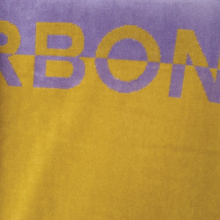 Drap de plage 90x160 cm Borbonese Trinidad couleur violet