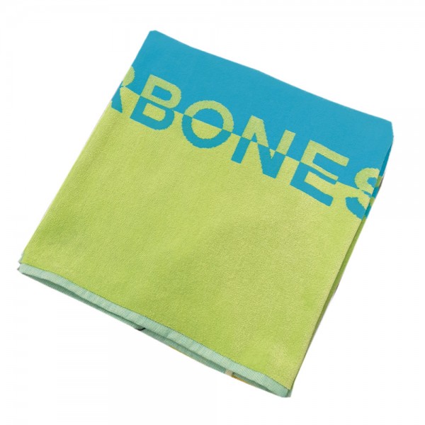 Drap de plage 90x160 cm Borbonese Trinidad couleur Turquoise