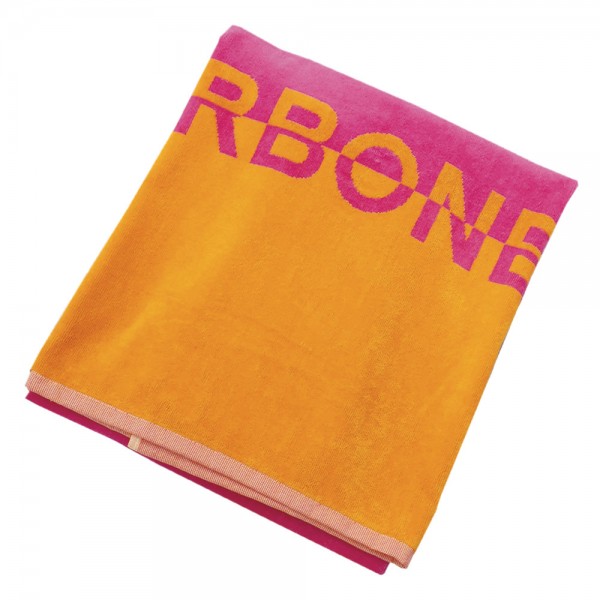 Drap de plage 90x160 cm Borbonese Trinidad couleur Fuchsia