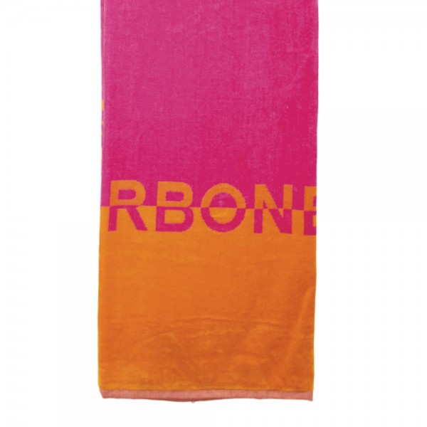 Drap de plage 90x160 cm Borbonese Trinidad couleur Fuchsia