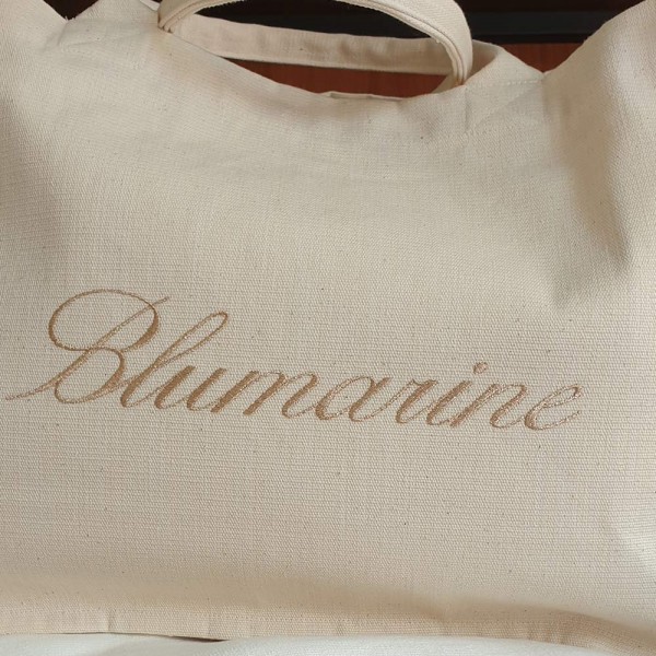 Strandtasche aus Blumarine GABARDINE in Beige