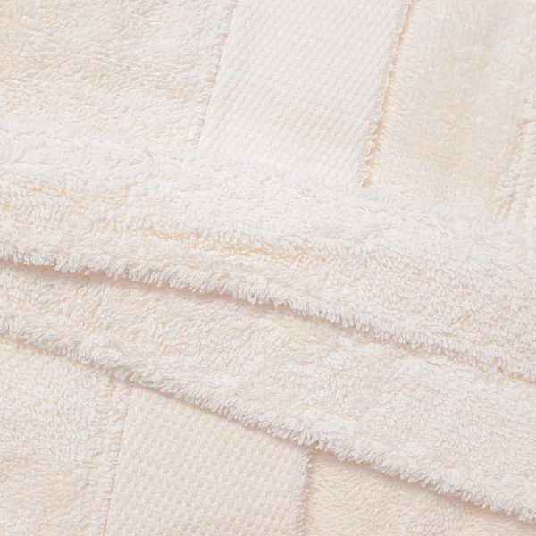 Accappatoio con cappuccio Andrea Home JSuperSoft Avorio