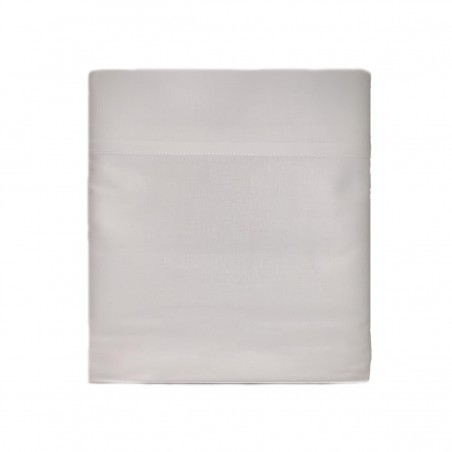 Lenzuolo sopra letto matrimoniale in cotone cm 250x280 Cavalieri Lara colore Bianco
