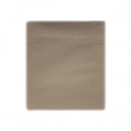 Lenzuolo sopra letto matrimoniale in cotone cm 250x280 Cavalieri Lara colore Ostrica