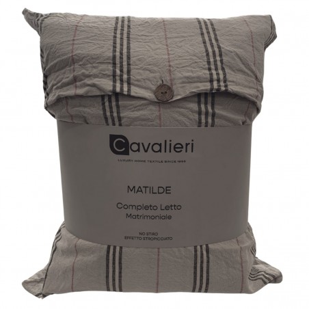 Completo lenzuola singolo Cavalieri Matilde Perla