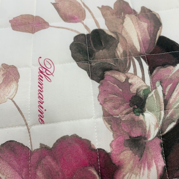 Trapuntino stampato matrimoniale Blumarine Bianco