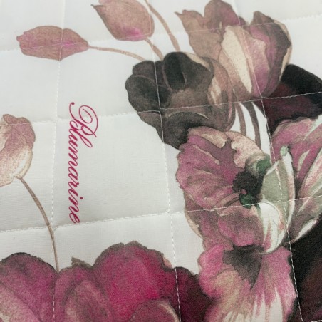 Trapuntino stampato matrimoniale Blumarine Bianco