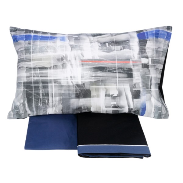 Completo lenzuola singolo Fazzini Gen Z Blu