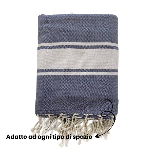 Telo mare Cavalieri Terry Blu